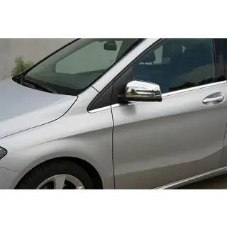 Nerezové kryty zrcátek (2 ks) Mercedes B-class W246 2011–2018 fotografie 1