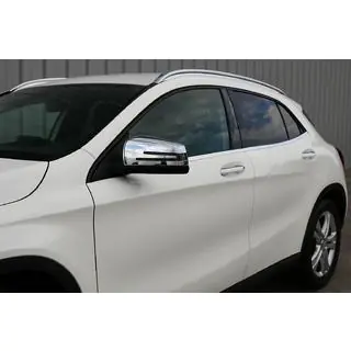 Nerezové kryty zrcátek (2 ks) Mercedes GLA X156 2014–2019 fotografie 1