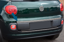 Fiat 500/500L 2013–2022 Nerezová lišta nad SPZ (pro 500L) fotografie 1