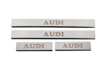 Audi A4 B8 2007–2015 Nerezové kryty prahů (4 ks, nerez) fotografie 1