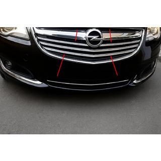 Nerezové lišty na masku chladiče (2014–2017) Opel Insignia 2008–2017 fotografie 1