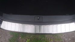 Opel Astra J 2009–2015 Nerezový kryt zadního nárazníku Carmos (HB) fotografie 3