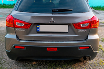 Mitsubishi ASX 2010–2023 Nerezová lišta na zadní nárazník Carmos (2010-2019) fotografie 1