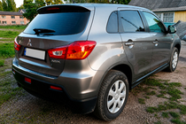 Mitsubishi ASX 2010–2023 Nerezová lišta na zadní nárazník Carmos (2010-2019) fotografie 4