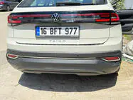 Volkswagen Taigo 2020– Ochranná lišta na zadní nárazník Carmos (nerez) (matná) fotografie 2
