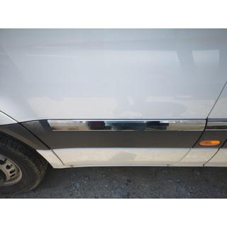 Lišty na dveře (10 ks, nerez) (ExtraLong) Mercedes Sprinter W907/W910 2018– fotografie 1