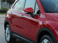 Fiat 500X 2014–2024 Okenní lišty (4 ks, nerez) fotografie 4
