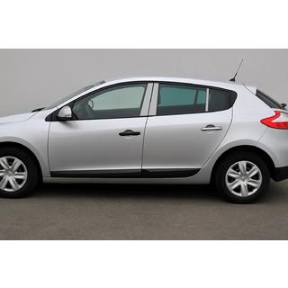 Nerezové kryty sloupků dveří Renault Megane III 2009–2016 fotografie 1