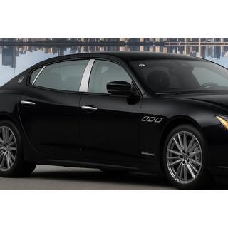 Nerezové kryty sloupků dveří (4 ks) Maserati Quattroporte 2013–2023 fotografie 1
