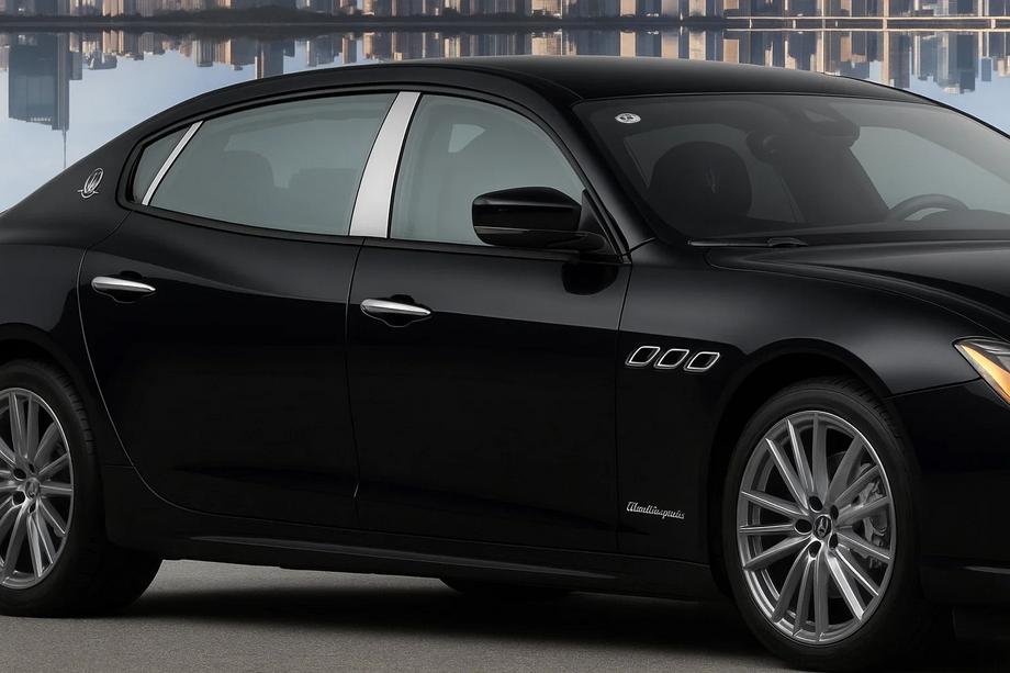 Maserati Quattroporte 2013–2023 Nerezové kryty sloupků dveří (4 ks) Image