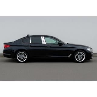 Nerezové kryty sloupků dveří (6 ks) BMW řada 5 G30/G31 2017–2023 fotografie 1