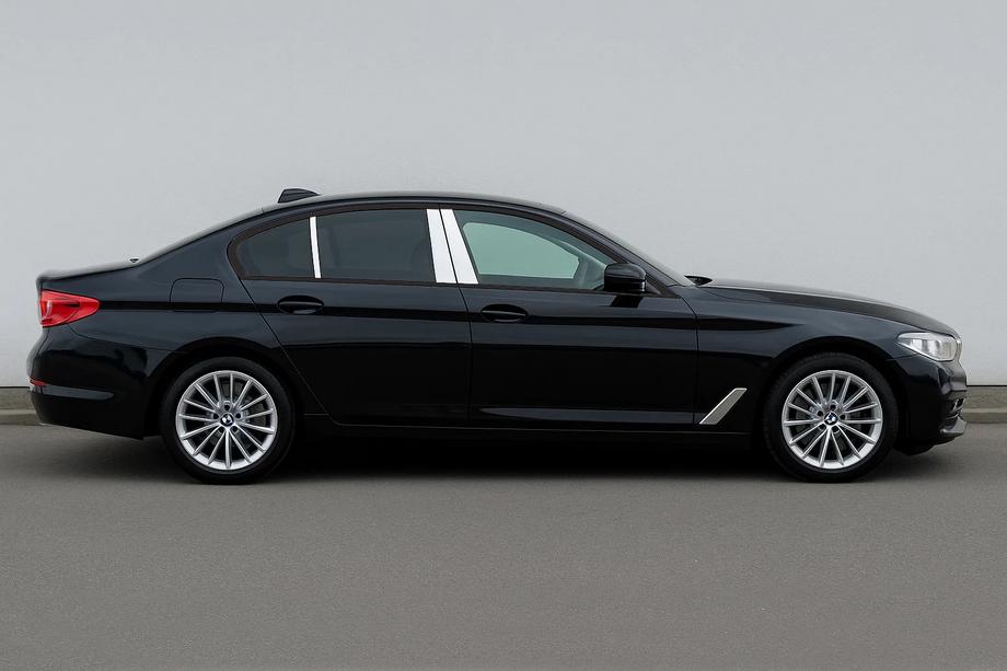 BMW řada 5 G30/G31 2017–2023 Nerezové kryty sloupků dveří (6 ks) Image