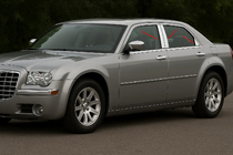 Chrysler C300 2004–2011 Nerezové kryty sloupků dveří (6 ks) fotografie 1