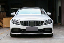 Mercedes C-Class W205 2014–2021 Sada bodykitu s difuzorem (AMG C63-designs 2018-2021) fotografie 5