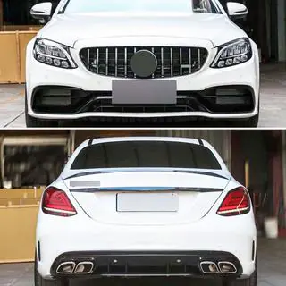 Sada bodykitu s difuzorem (AMG C63-designs 2018-2021) fotografie 3