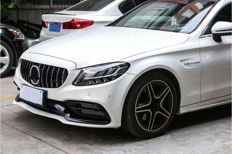 Mercedes C-Class W205 2014–2021 Sada bodykitu s difuzorem (AMG C63-designs 2018-2021) Image