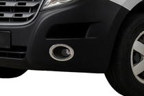 Opel Movano 2010–2021 Nerezové rámečky mlhových světel Carmos (2 ks) fotografie 1