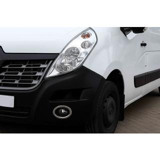 Nerezové rámečky mlhových světel Carmos (2 ks) Nissan NV400 2010–2024 fotografie 3