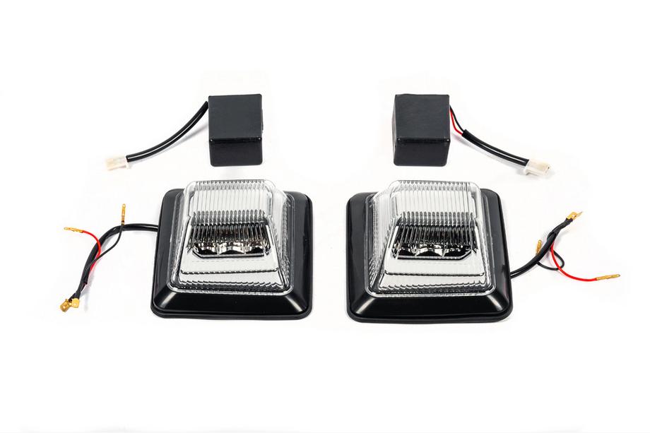 Mercedes G-Class W463 1990–2018 Boční blinkry OEM Clear Design čiré (2 ks) Image