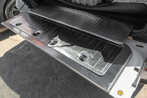 Toyota Land Cruiser 200 2007–2021 Sada vložek do kufru (nerez) fotografie 8