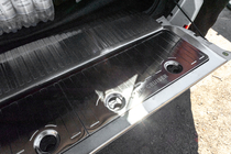 Toyota Land Cruiser 200 2007–2021 Sada vložek do kufru (nerez) fotografie 9
