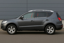 Geely Emgrand X7 2011– Nerezové okenní lišty (4 ks) fotografie 1