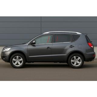 Nerezové okenní lišty (4 ks) Geely Emgrand X7 2011– fotografie 1