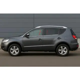 Nerezové okenní lišty (4 ks) Geely Emgrand X7 2011– fotografie 1