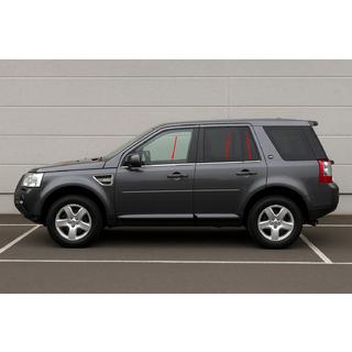 Ozdobné okenní lišty (6 ks, nerez) Land Rover Freelander II 2006–2014 fotografie 1