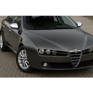 Nerezové kryty zrcátek (2 ks) Carmos Alfa Romeo 159 2005–2011 fotografie 1