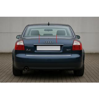 Nerezová lišta nad SPZ (Carmos) V-2 Audi A4 B6 2000–2004 fotografie 1