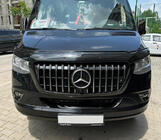 Mercedes Sprinter W907/W910 2018– Přední maska chladiče Chrome Eco (levná krycí lišta) fotografie 1