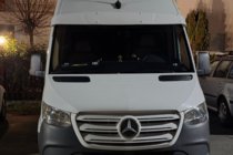 Mercedes Sprinter W906 2006–2018 Sluneční clona na čelní sklo (bílá, 5 mm) fotografie 4