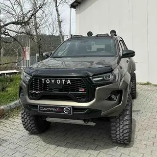 Deflektor kapoty (2020+, EuroCap) Toyota Hilux 2015– fotografie 2