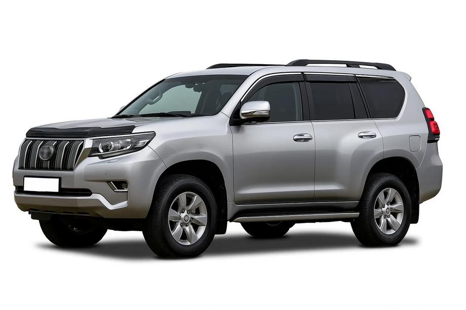 Toyota Land Cruiser Prado 150 2009–2023 Ofuky oken s chromovou lištou Niken Luxury (6 ks) Image