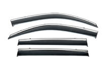 Toyota Land Cruiser Prado 150 2009–2023 Ofuky oken s chromem (4 ks, Niken) fotografie 1