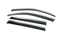 Toyota Land Cruiser Prado 150 2009–2023 Ofuky oken s chromem (4 ks, Niken) fotografie 2