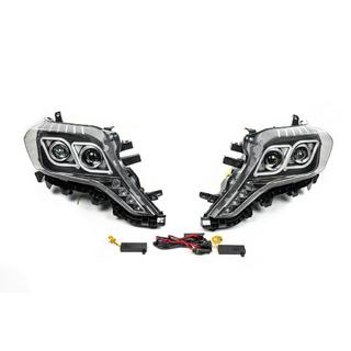Přední světlomety Full LED (2013-2017, 2 ks) Toyota Land Cruiser Prado 150 2009–2023 fotografie 1