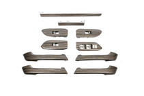 Toyota Land Cruiser Prado 150 2009–2023 Sada vložek s dekorem dřeva (tmavá) fotografie 1