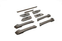 Toyota Land Cruiser Prado 150 2009–2023 Sada vložek s dekorem dřeva (tmavá) fotografie 3