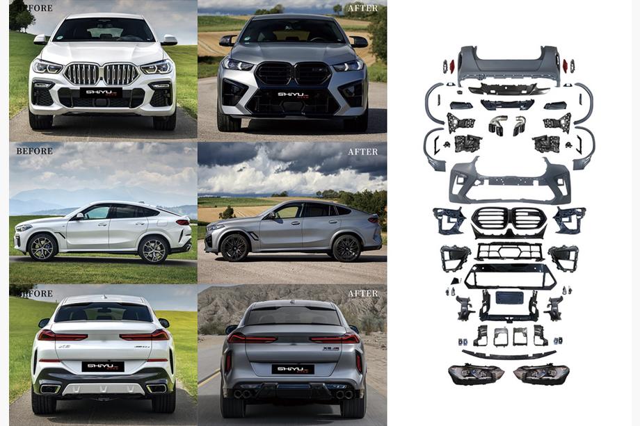 BMW X6 G06 2019–2027 Faceliftová sada pro X6M F96 2024 Image