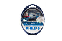 Žárovka předního světlometu Philips H4 60/55W 12342GT Racing Vision +150% fotografie 2