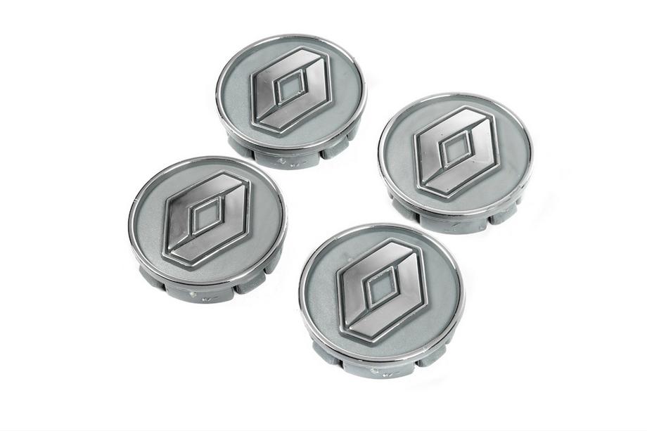 Renault Středové krytky kol šedé ren60tur-sir (59 mm na 55 mm, 4 ks) Fotografie 4