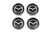 Mazda Černé středové krytky disků maz5955tur-bl (59 mm / 55 mm, 4 ks) fotografie 1