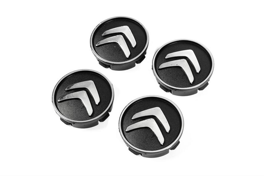 Citroen Středové krytky na disky černé cit5955tur-bl (59 mm na 55 mm, 4 ks) Fotografie 2