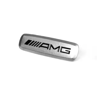 Hliníkový emblém AMG pro autokoberce (1 ks) fotografie 2