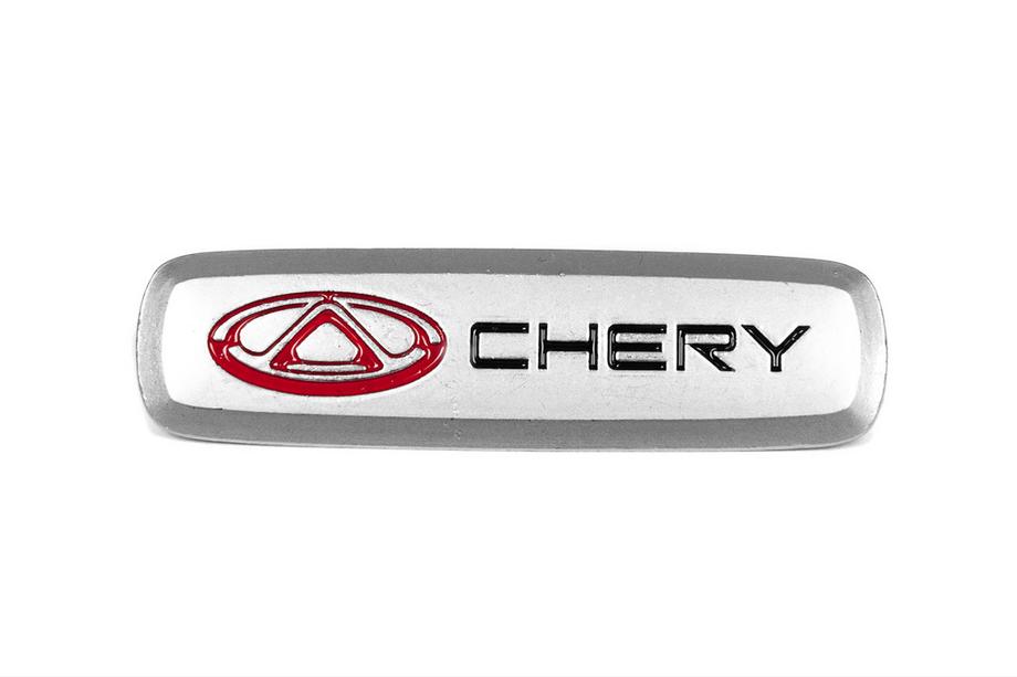 Chery Hliníkový štítek na autokoberce (1 ks) Image