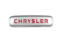 Chrysler Hliníkový štítek na autokoberce (1 ks) fotografie 1