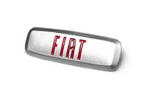 Fiat Hliníkový štítek na autokoberce (1 ks) fotografie 2
