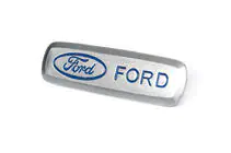 Ford Hliníkový štítek na autokoberce (1 ks) fotografie 2